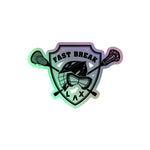 Holographic logo stickers